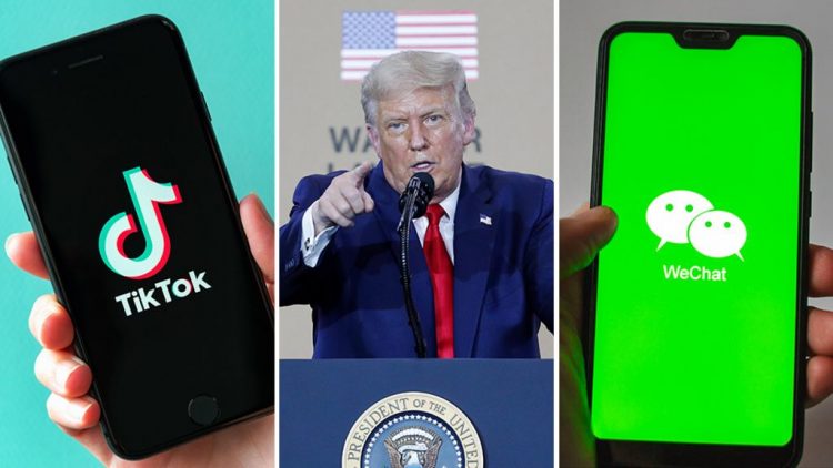 JAV prieš TikTok ir WeChat