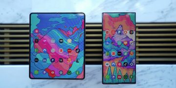 Android telefonai išskleidžiamais ekranais – ar verta?