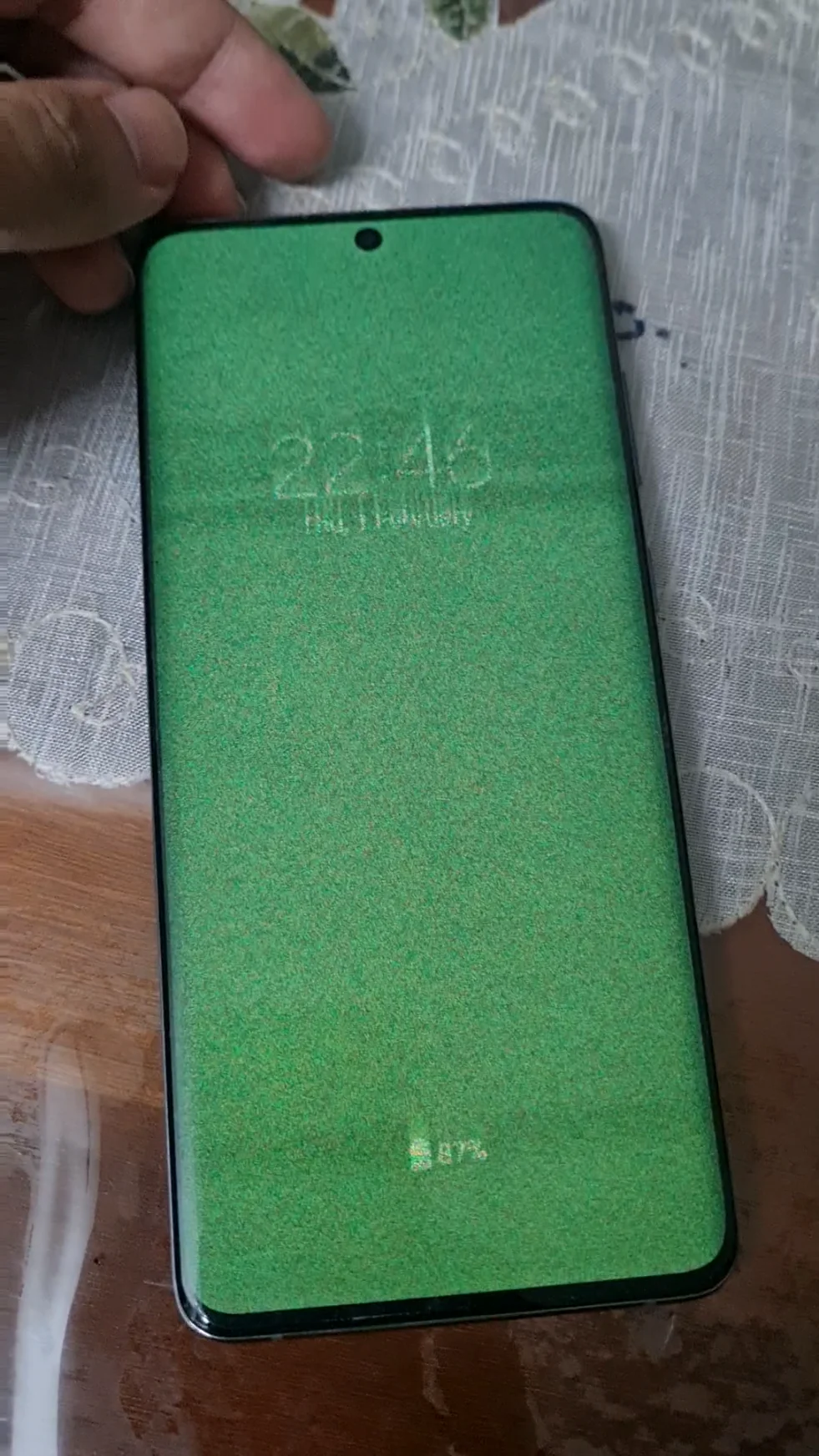 Samsung ekrano testo kodas