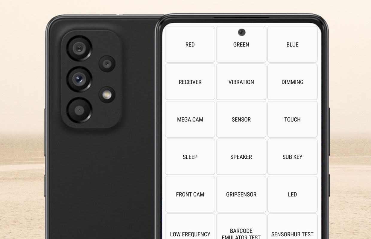 Samsung testiniai kodai suvedami skambinimo programoje